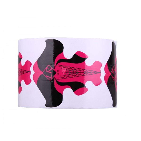 Sabloane pentru unghii SB016 Stiletto LR 300 bucati Magenta